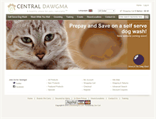 Tablet Screenshot of centraldawgma.com